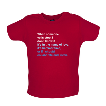 STOP Baby T Shirt