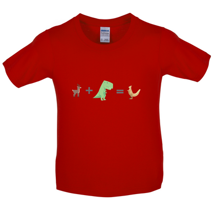 T-Rex, Deer, Kangaroo Kids T Shirt