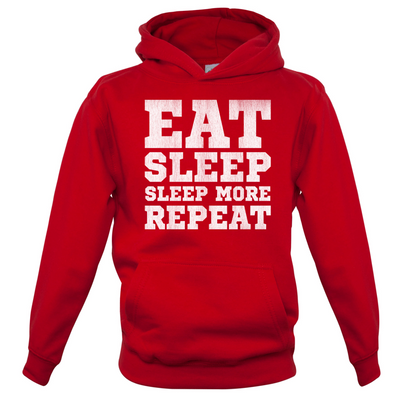 Eat Sleep Sleep More REPEAT Kids T Shirt