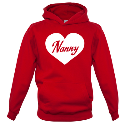 Heart Nanny Kids T Shirt