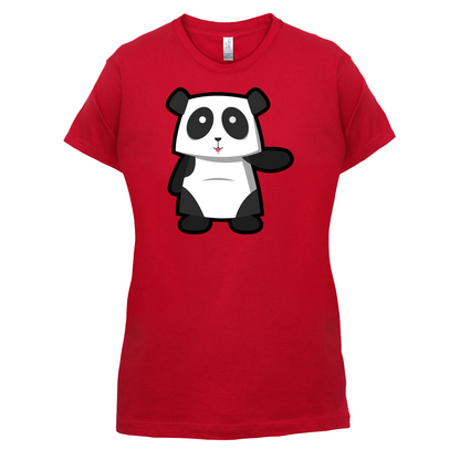 Cute Panda Kids T Shirt