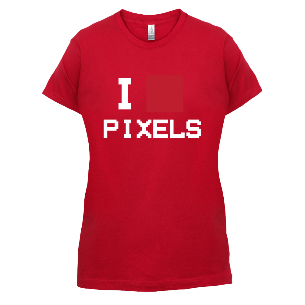 Pixel Heart T Shirt