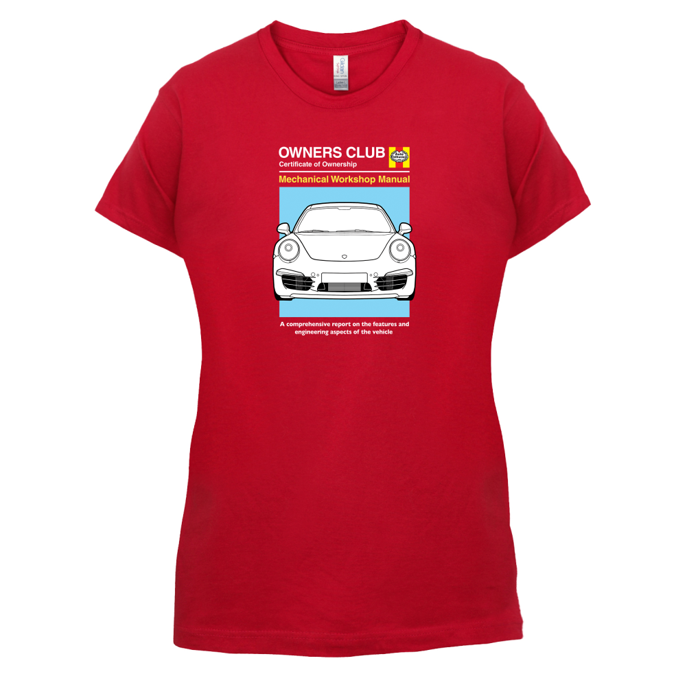 Car Owners Manual 911 T Shirt