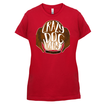 Crazy Dog Lady T Shirt