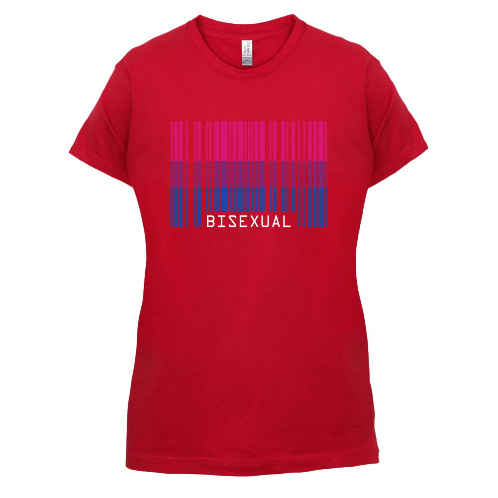 LGBT Barcode Flags - Bisexual T Shirt