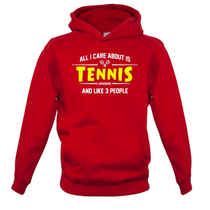 All I Care About Is Tennis Kids T Shirt