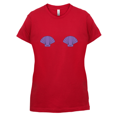 Mermaid Shell Boobs T Shirt