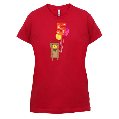 5th Birthday Bear T Shirt