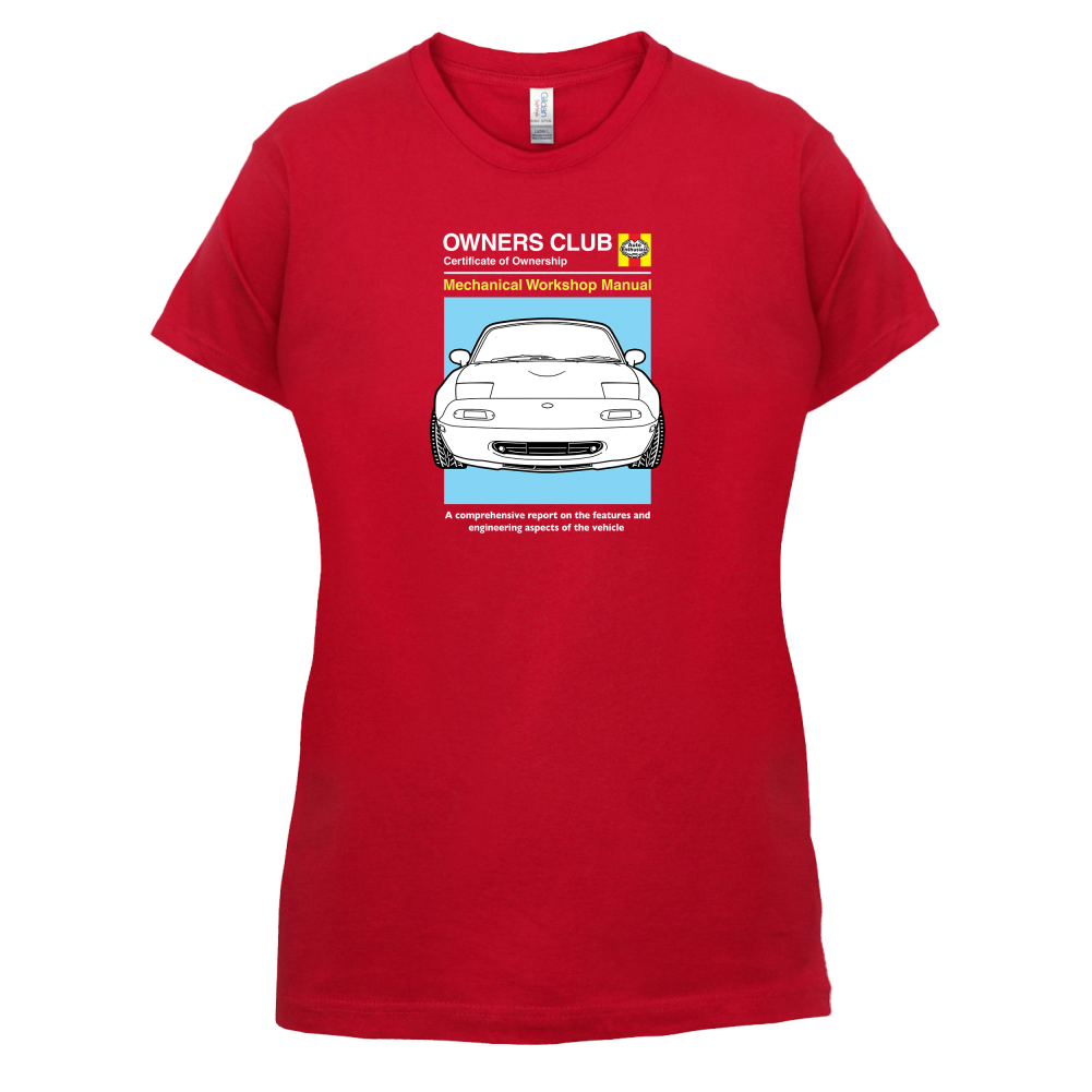 Car Owners Manual MX-5 T Shirt