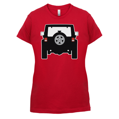 JW Black Rear T Shirt