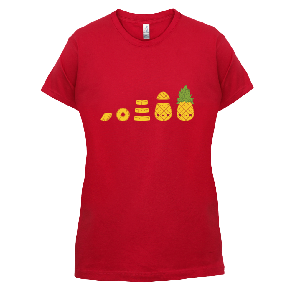 Evolution Of Pineapple T Shirt