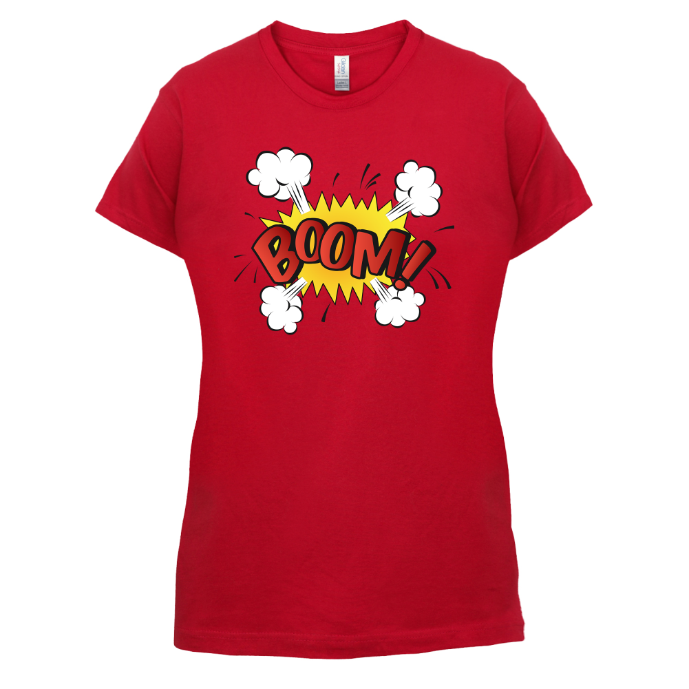 BOOM! Word Art T Shirt