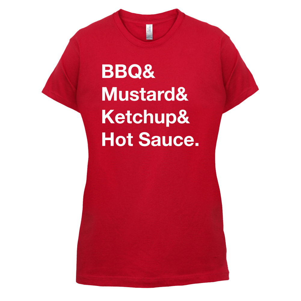 BBQ & Mustart & Ketchup T Shirt