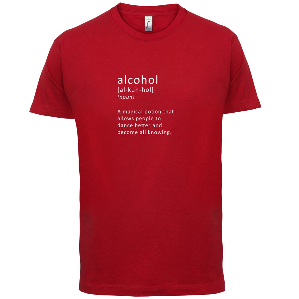 Funny Definition Alcohol T Shirt