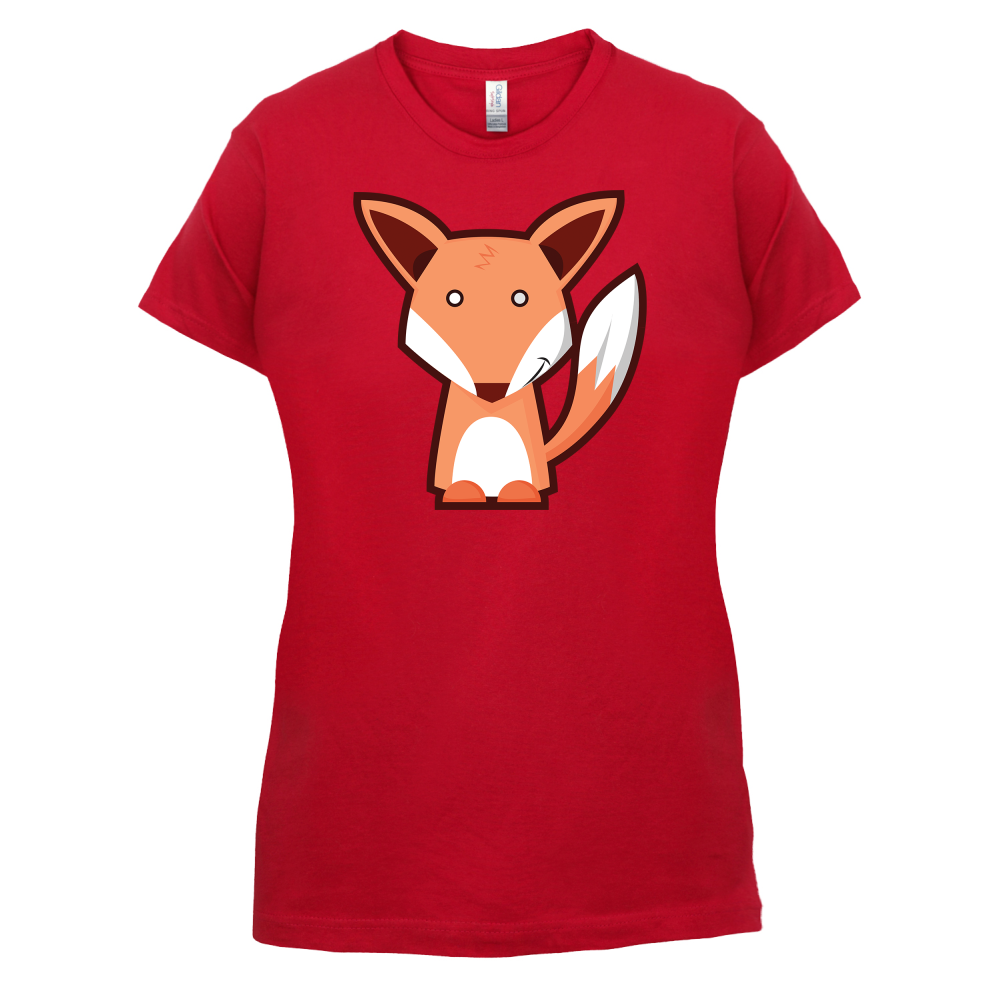 Cute Fox Kids T Shirt