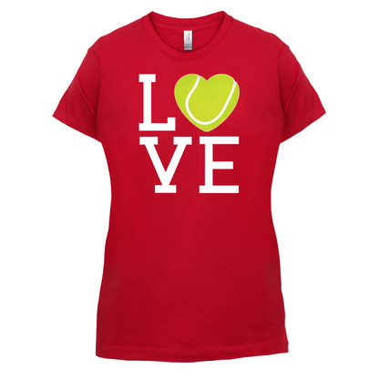 I Love Tennis T Shirt