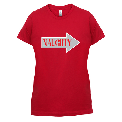 Naughty Arrow T Shirt