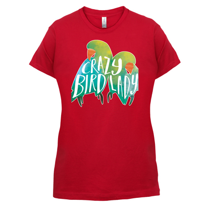 Crazy Bird Lady T Shirt