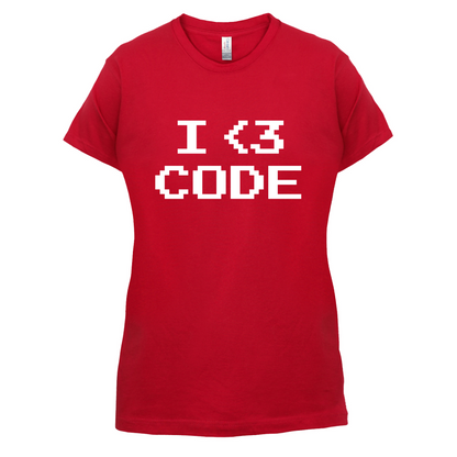 I Heart Code T Shirt