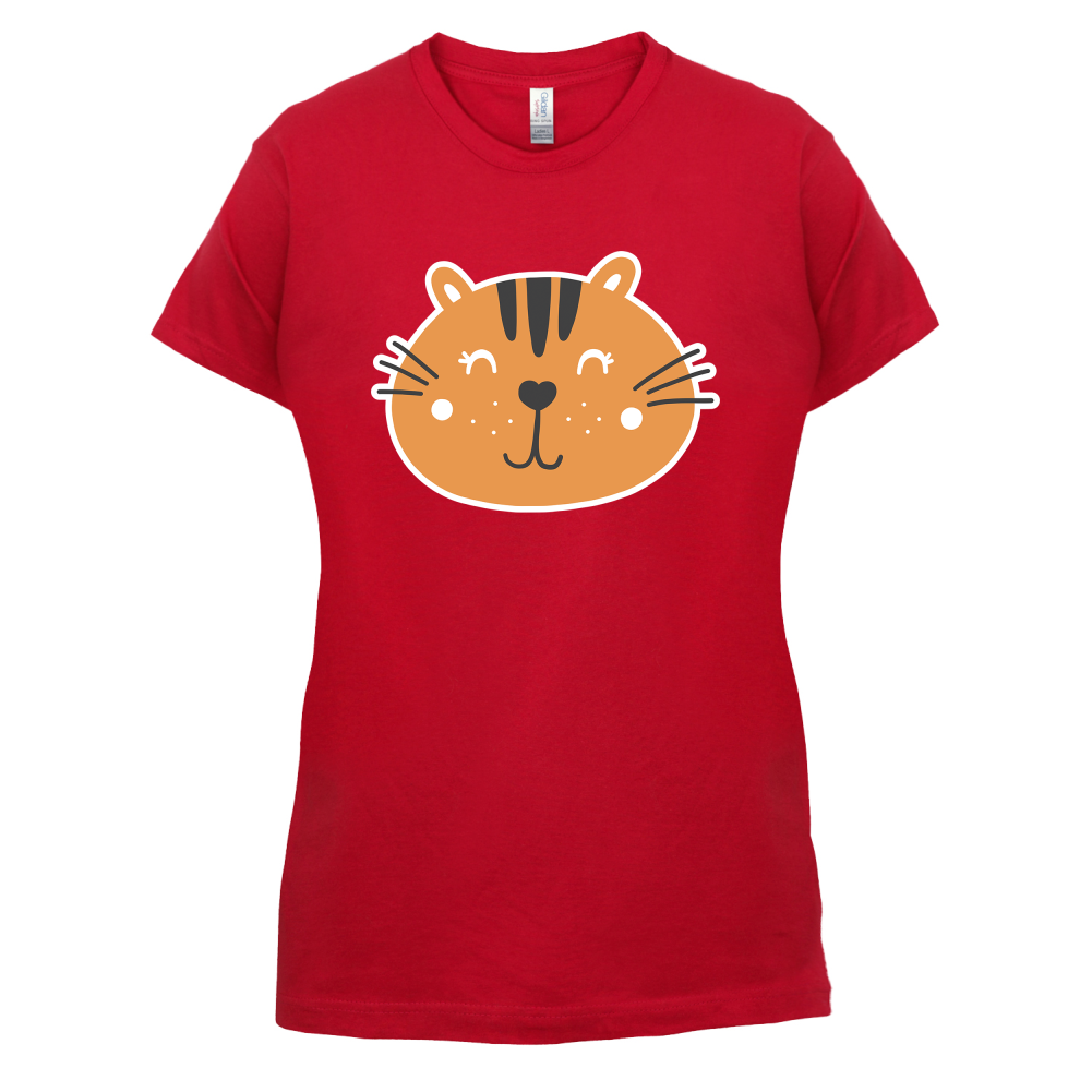 Smiley Face Tiger T Shirt