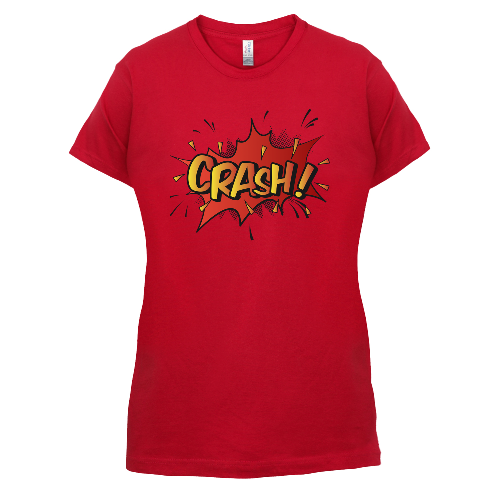 CRASH! Word Art T Shirt