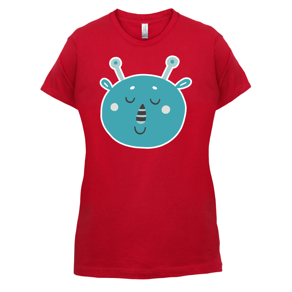 Smiley Face Martian T Shirt