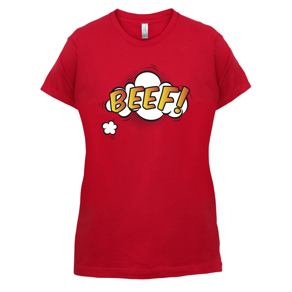 BEEF Word Art T Shirt
