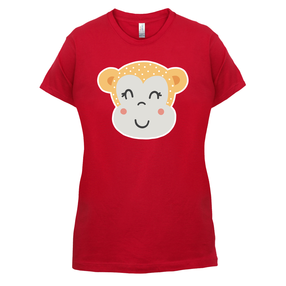 Smiley Face Monkey  T Shirt