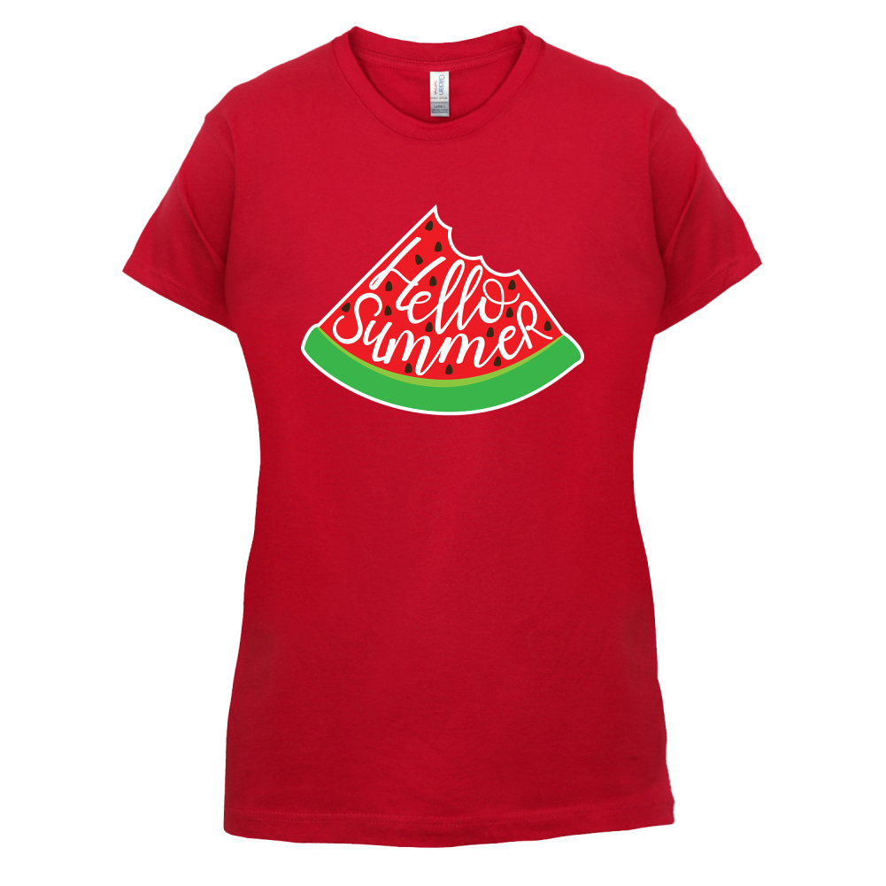 Hello Summer Watermelon T Shirt