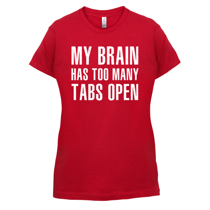 Brain Has Too Many Tabs Open T Shirt
