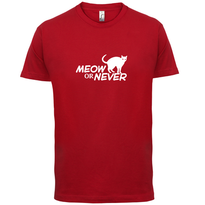 Meow Or Never T Shirt