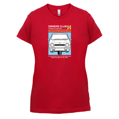 Car Owners Manual Reliant Robin T Shirt