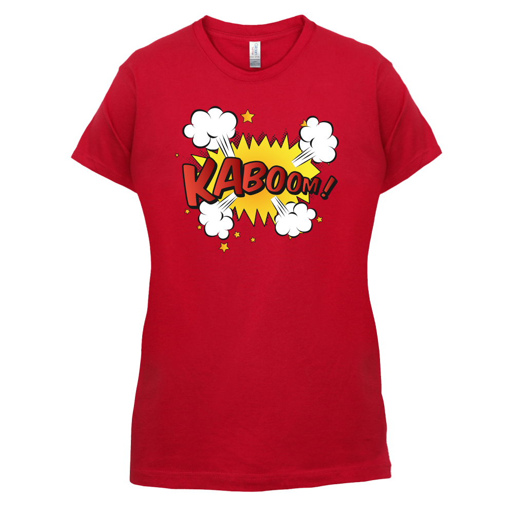 Kaboom! Word Art T Shirt