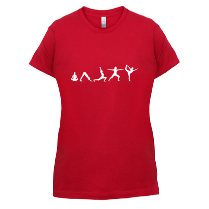 Evolution Of Yoga T Shirt