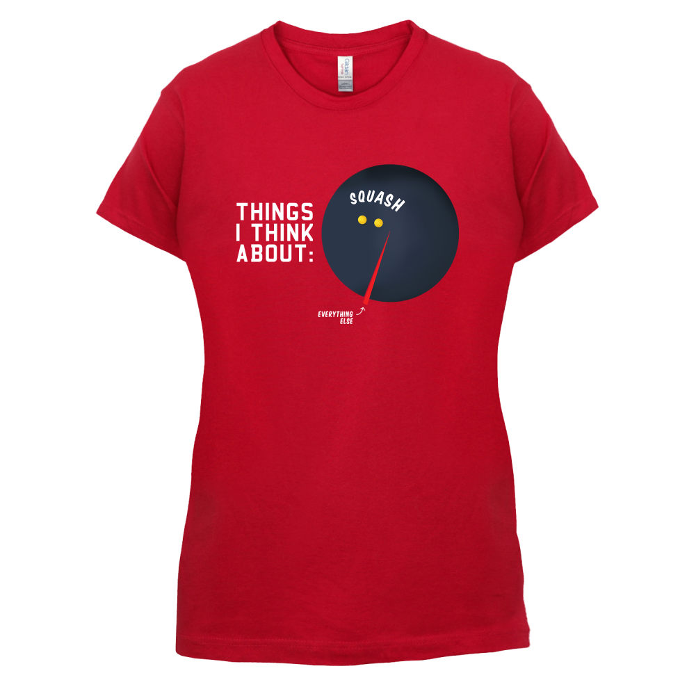 I Thiink About Squash T Shirt