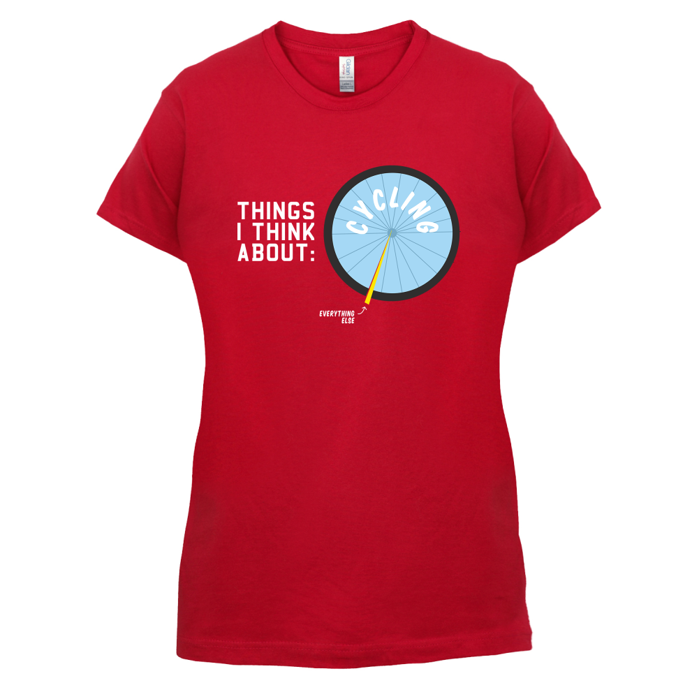 I Thiink About Cycling T Shirt