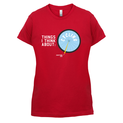 I Thiink About Cycling T Shirt