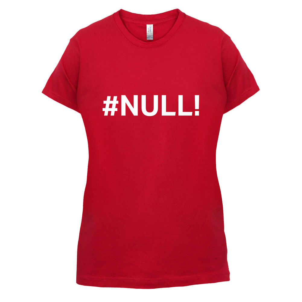 #Null T Shirt
