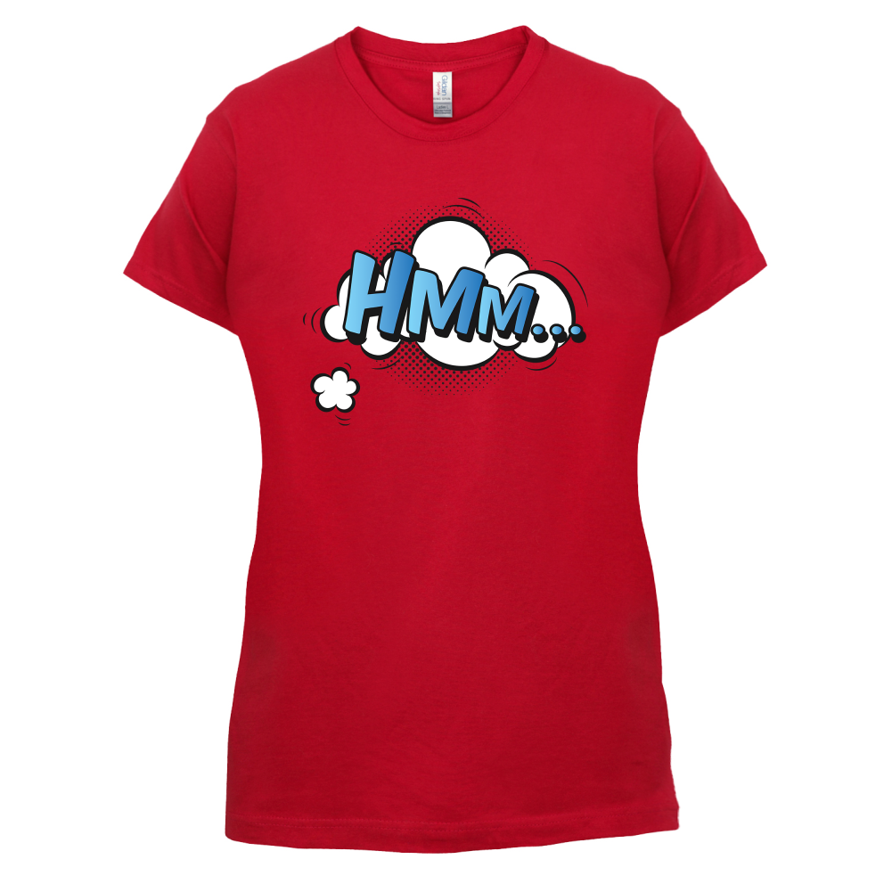 Hmm... Word Art T Shirt
