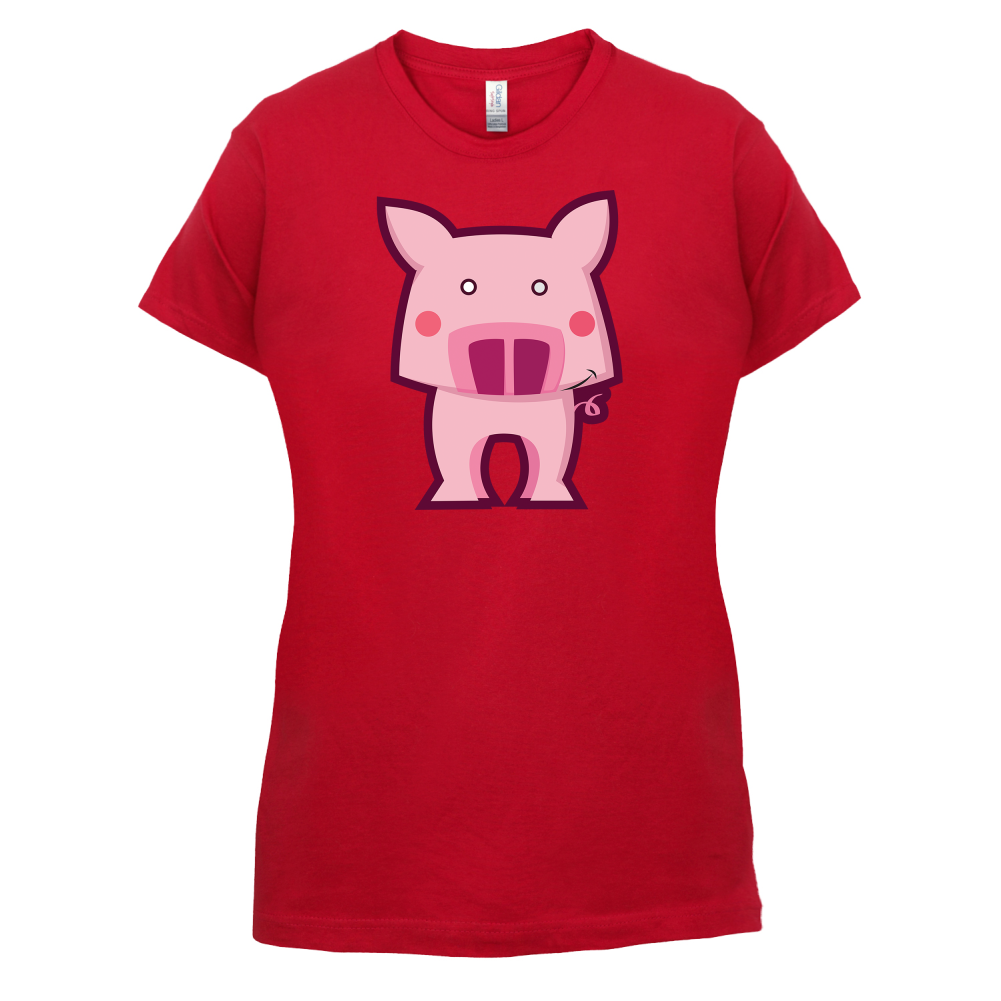 Cute Pig Kids T Shirt