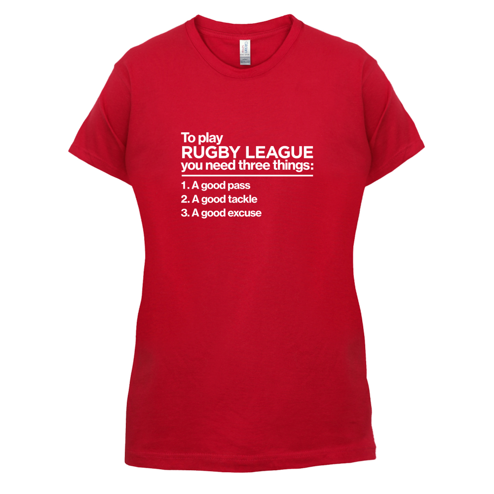 To Play Rugby League T Shirt