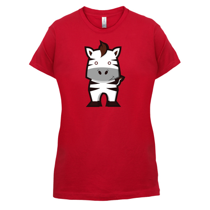 Cute Zebra Kids T Shirt