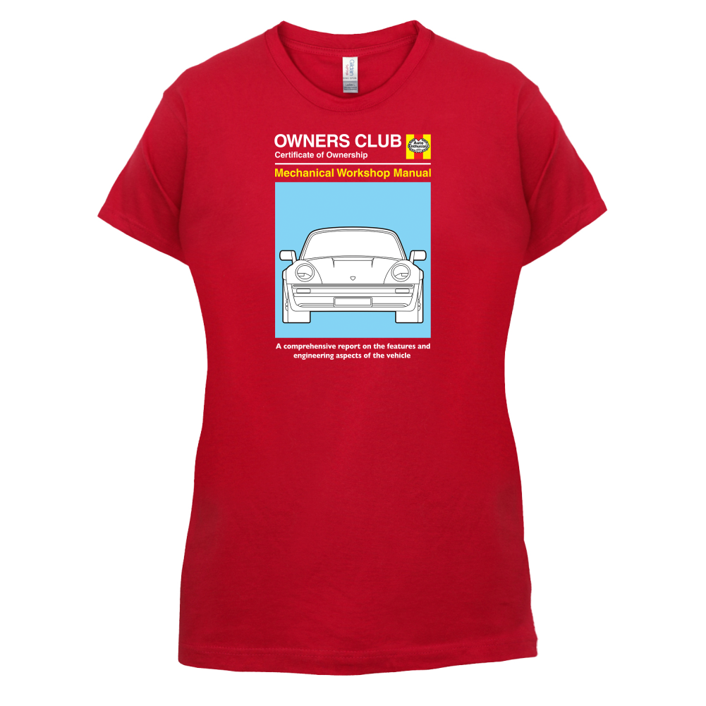 Car Owners Manual 930 Turbo T Shirt