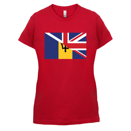 Half Barbados Half UK T Shirt
