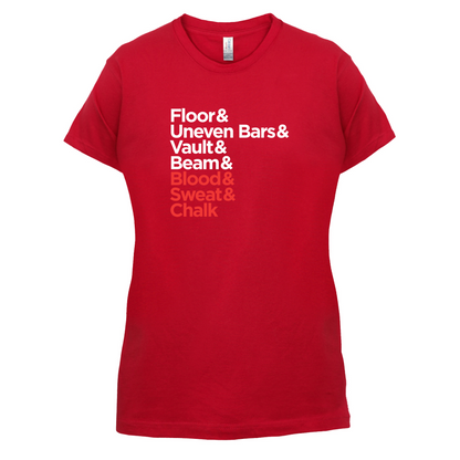 Blood Sweat And Chalk T Shirt