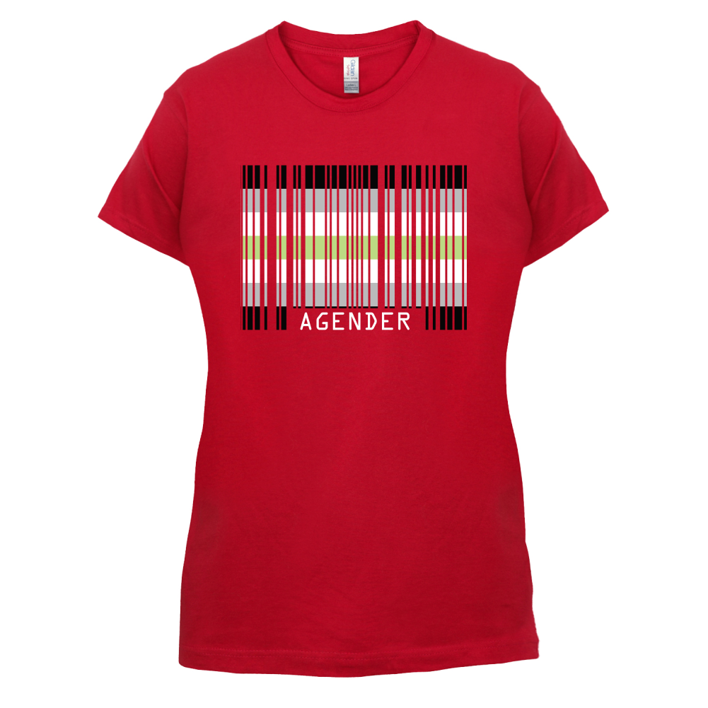 LGBT Barcode Flags - Agender T Shirt