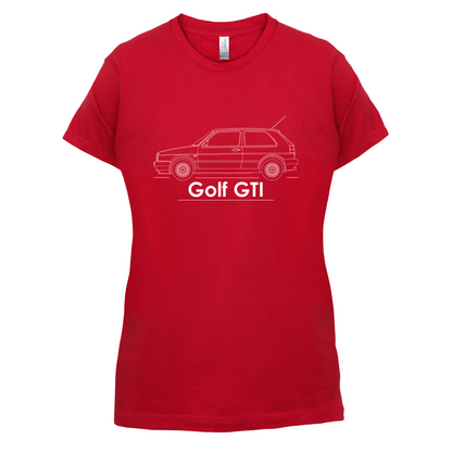 Side View Golf GTI MK2 T Shirt