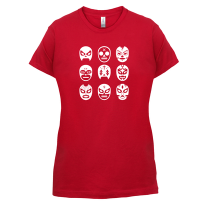 Lucha Masks  T Shirt