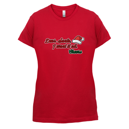 Santa I Want It All T Shirt