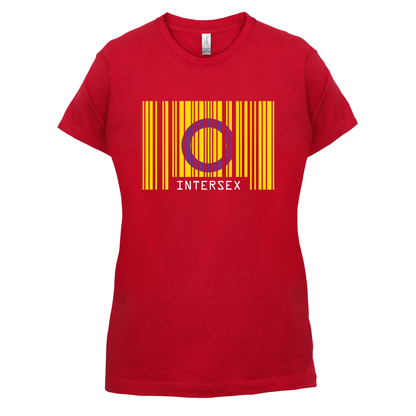 LGBT Barcode Flags - Intersex T Shirt